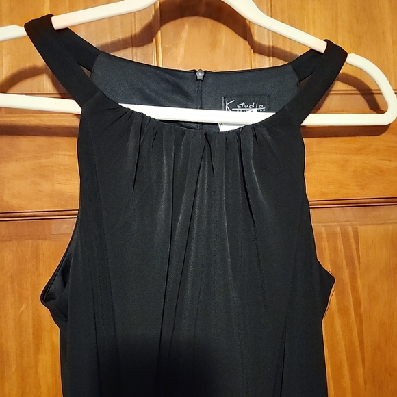 K Studio Woman's Size M maxi halter fully lined dress NWT - Picture 5 of 15